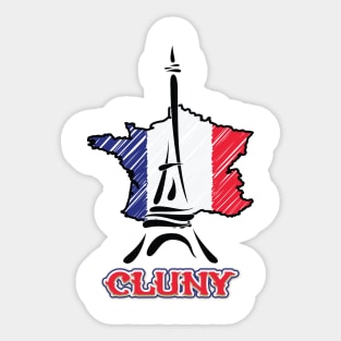 CLUNY City Sticker
